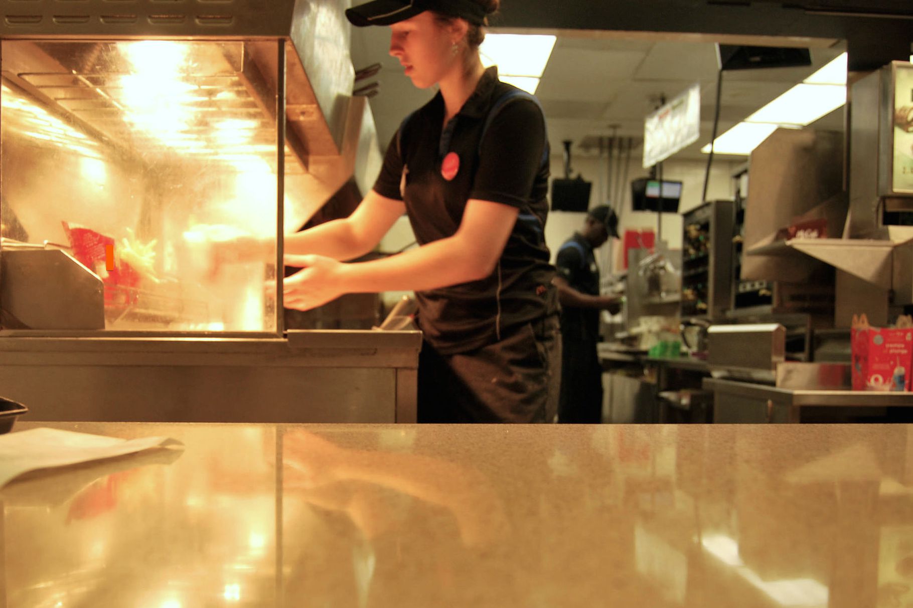 fast food worker porn - jennifer ponce follando janice griffith mick blue