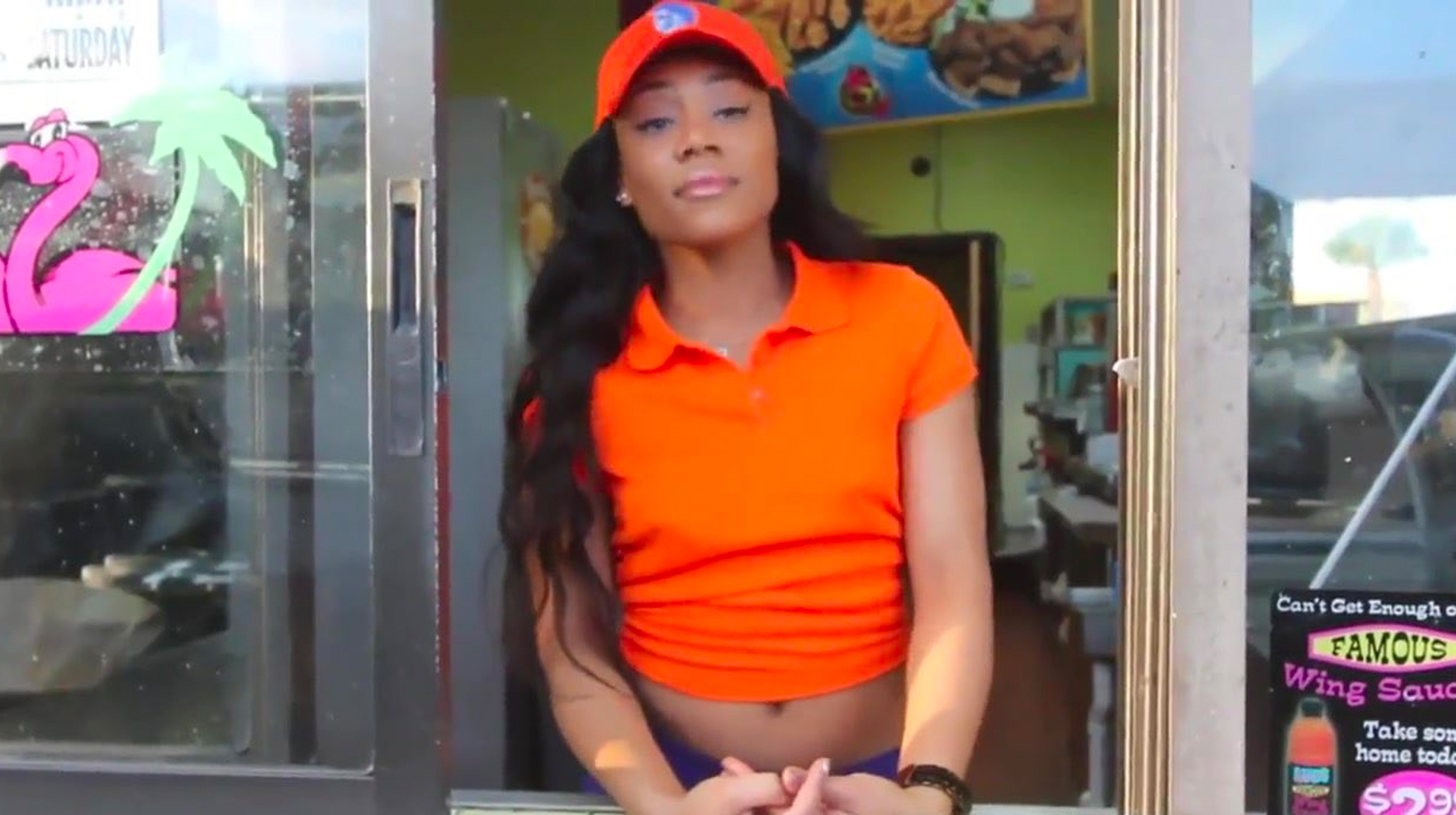 fast food worker porn - onlyfans luna jane assandra sexton