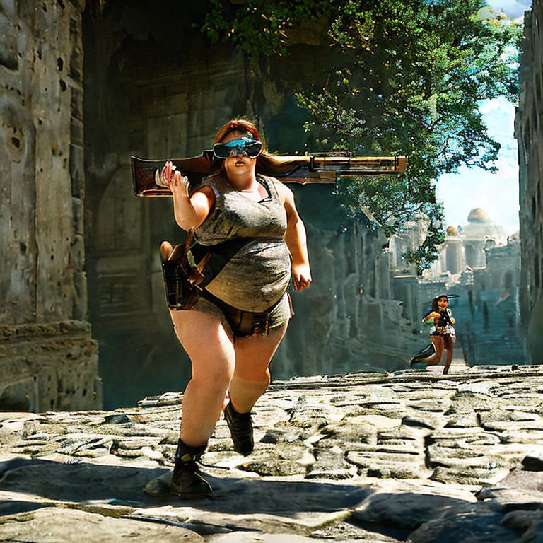 Best of Fat lara croft