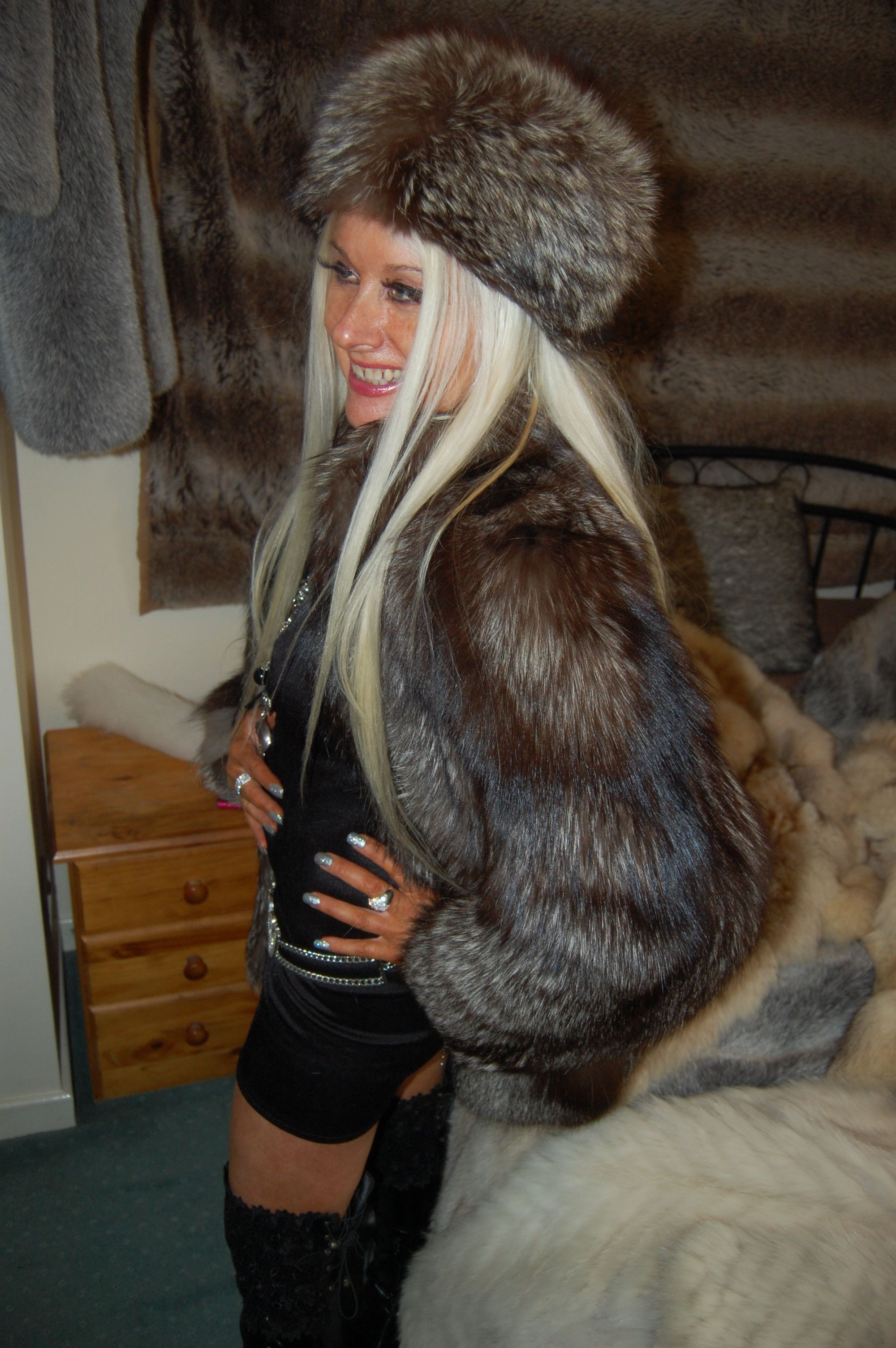 fur jacket porn - camilla araujo onlyfans review cute blowjobs