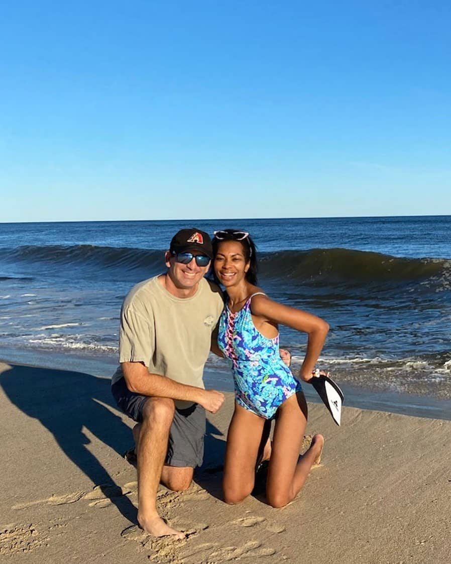 harris faulkner in a bikini - karen fisher lingerie public tits out