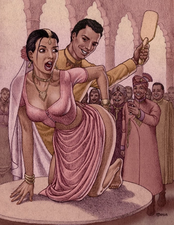 indian spanking porn - little perky tits penthouse bj