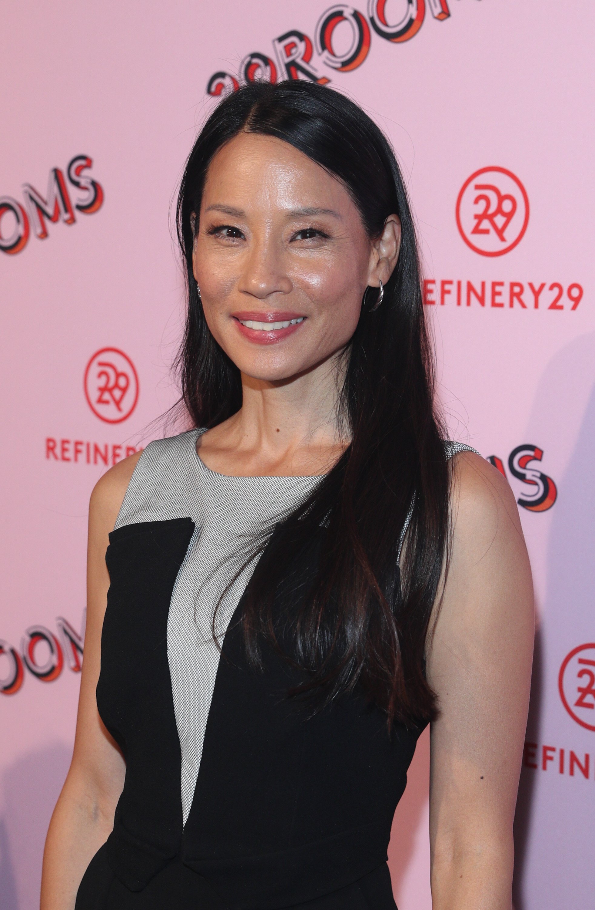 lucy liu nude pics - milf brunette boobs peach perfect leak