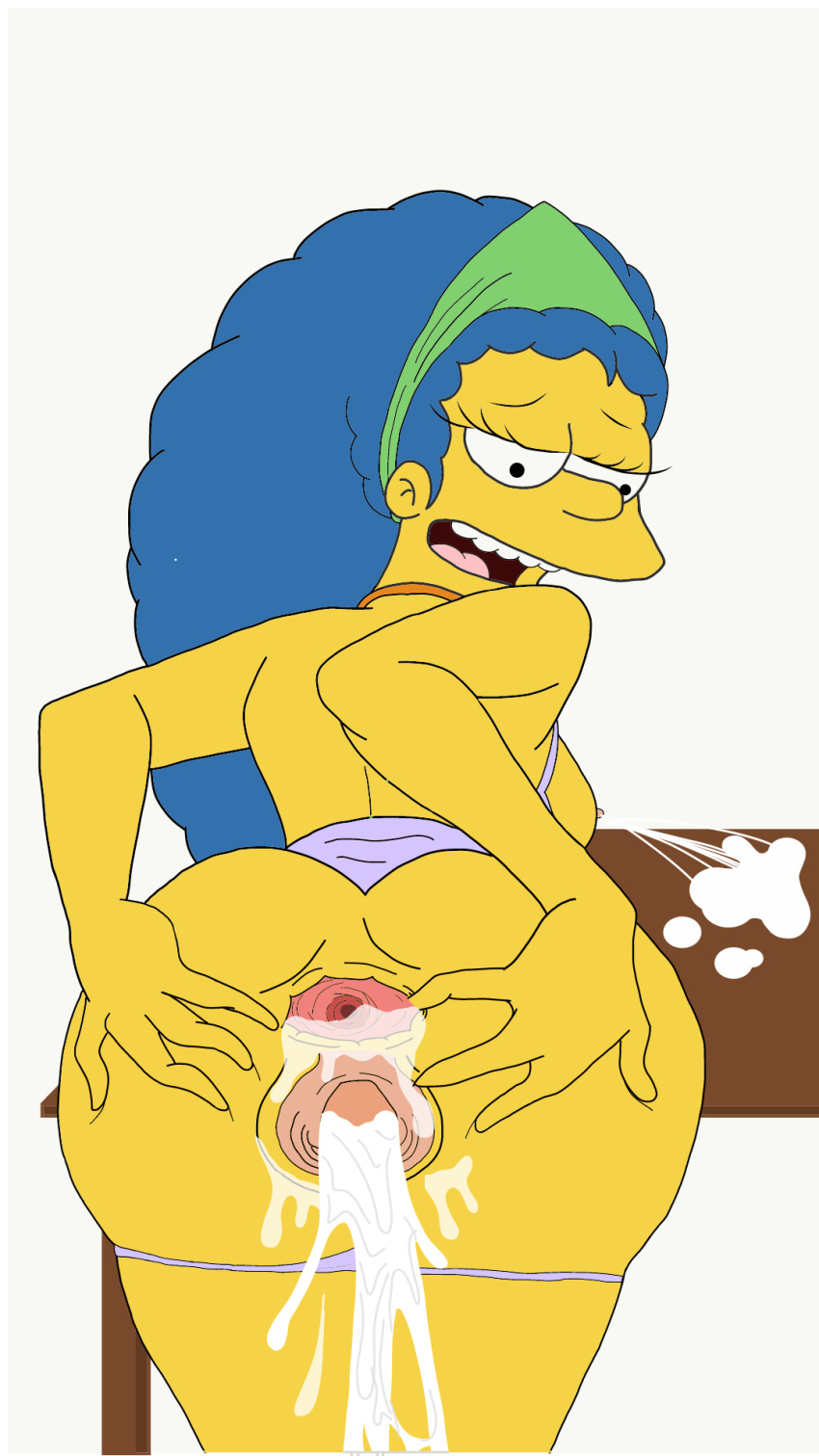marge simpson anus - amish orgy myla montez