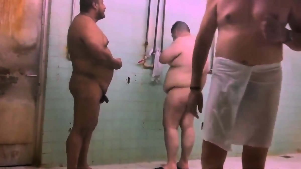 naked guy in sauna - opps wrong hole big tited lesbos