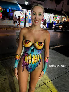 Best of abby tatum debbie conway share nude bodypainting photos