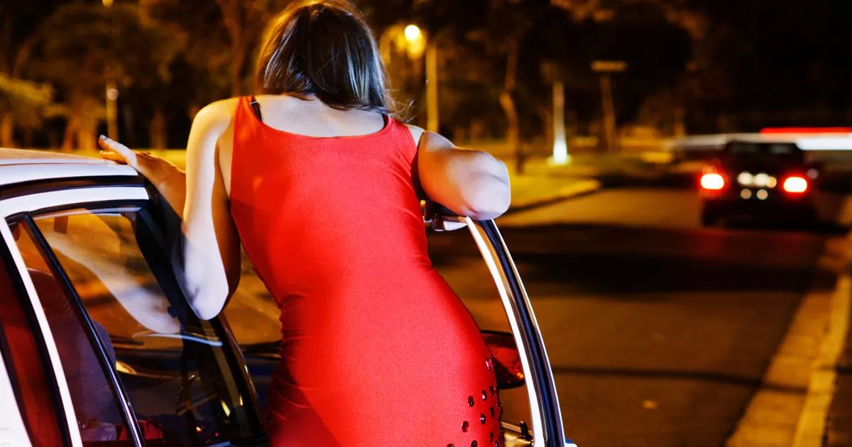 picked up hooker - groping flashing huge tits hitchhiker