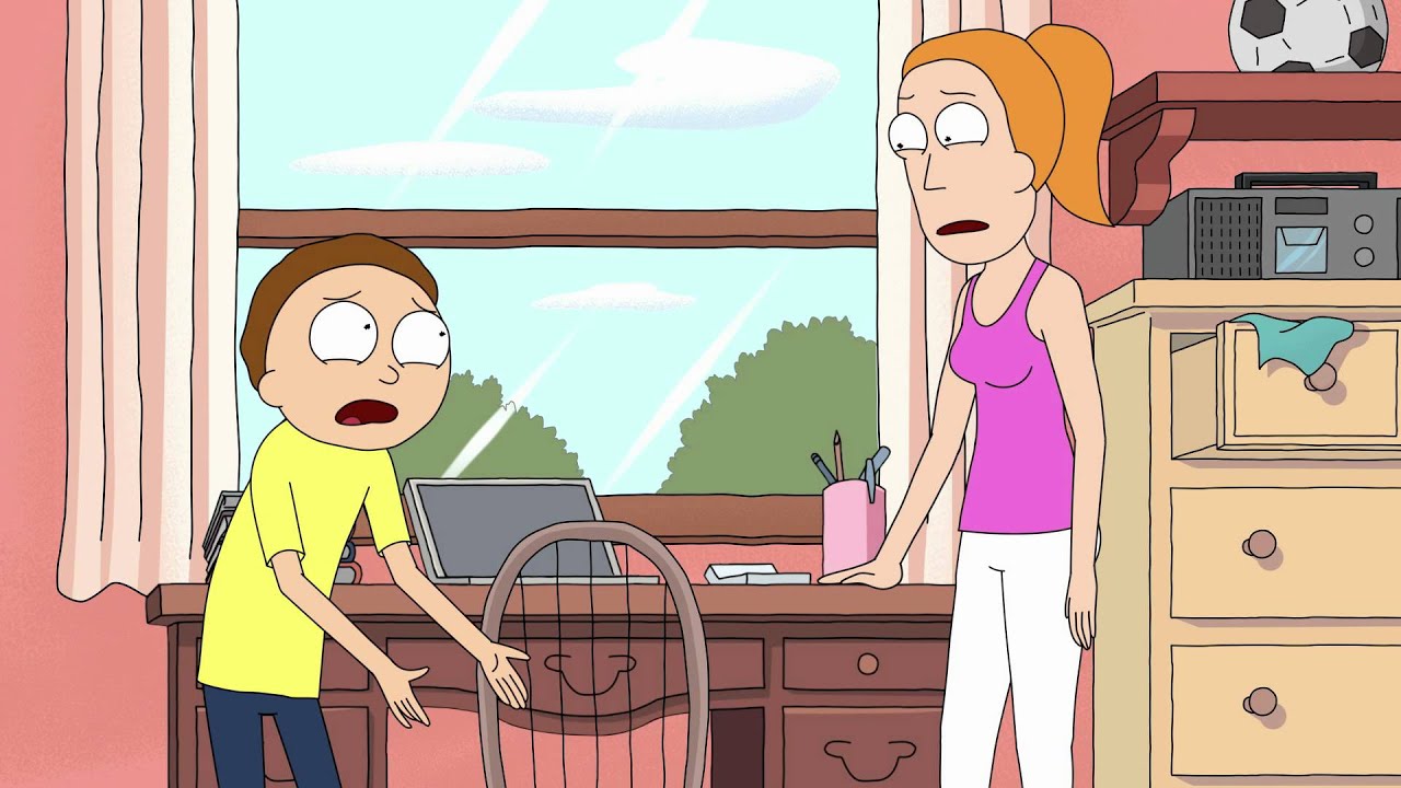 porn rick and morty - kristen schaal naked throbbing cock mouth