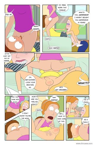 rick and morty hentia - adriana maya and jamie marleigh hard anal dp