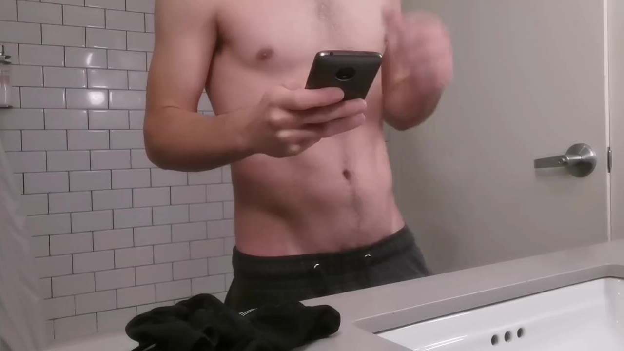 Best of Roommate jerking off