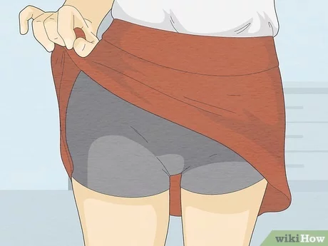 Best of Skirts with no underwear