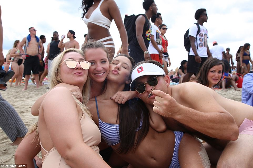 Best of Spring break beach porn