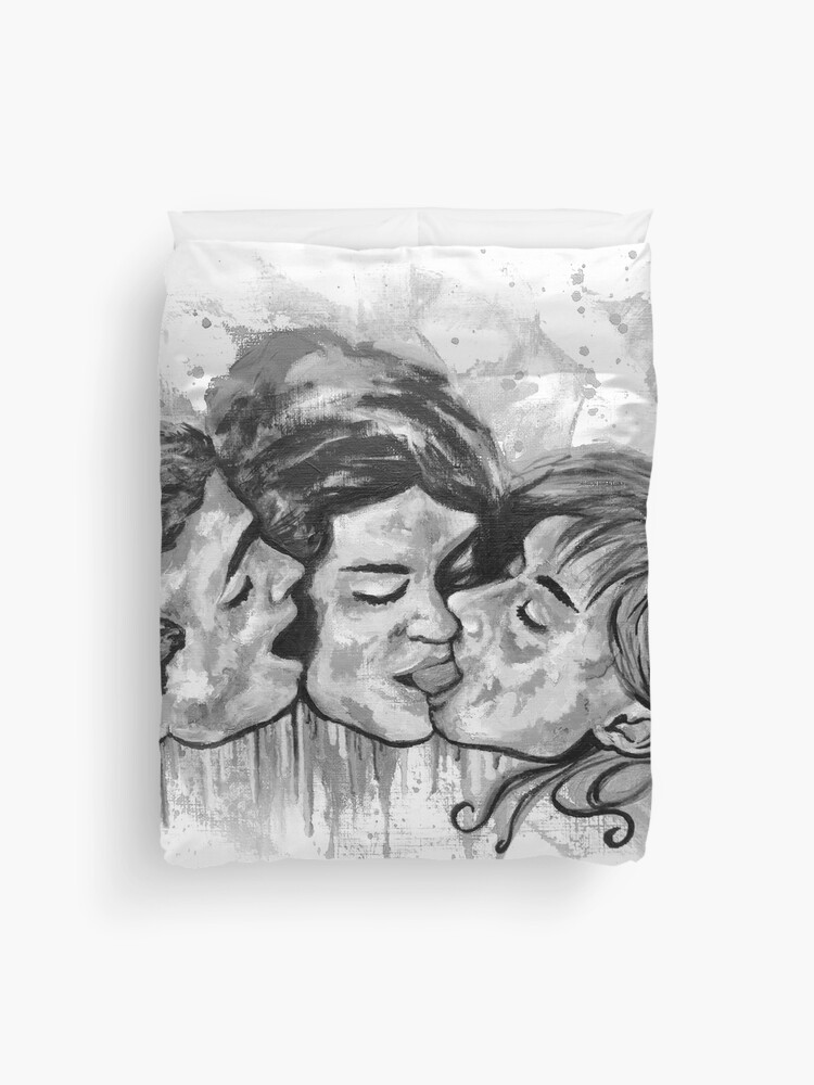 threesome erotic art pierced bdsm threesome erotic art