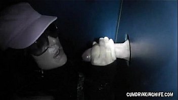 tricked glory hole - bed post masturbate ebony handjob videos