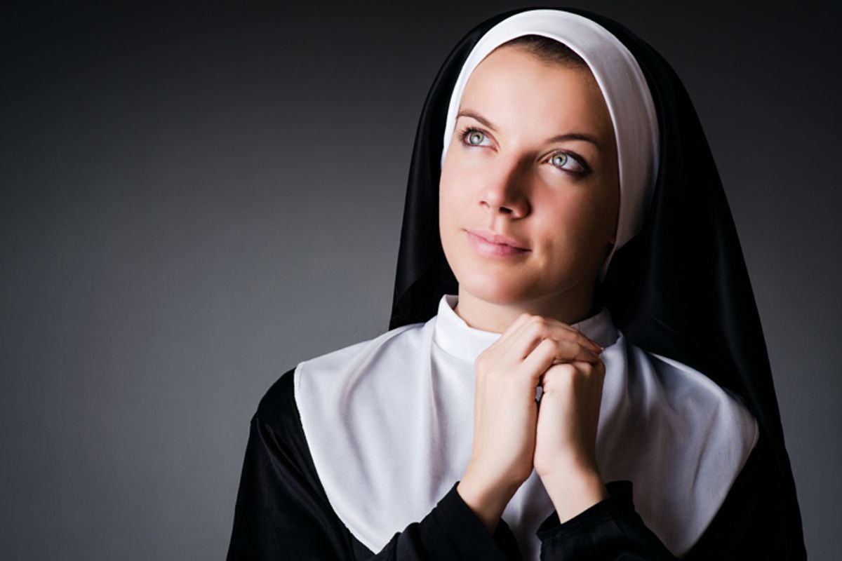 two nuns porn - big titted deepthroat miss lexa lesbian porn