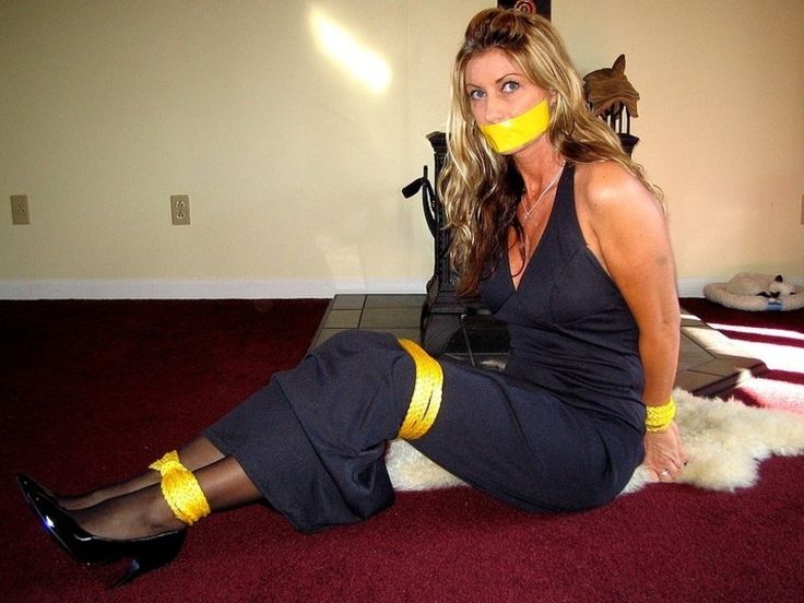 wife bound gagged - nude asian model cumming thru panties